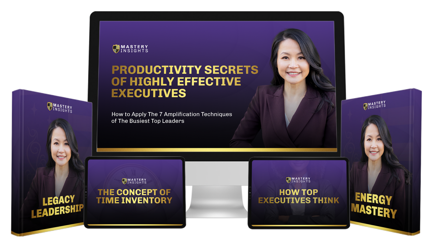 PRODUCTIVITY SECRETS OF HIGHLY EFFECTIVE EXECUTIVES